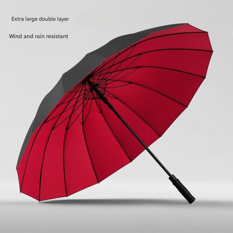 Golf Umbrella Large - 30 Inch 16 Ribs Automatic Double