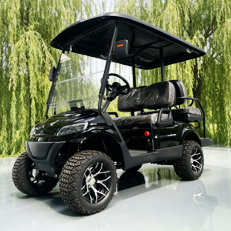 Golf Bag Stand Cart - Lithium Battery Club 2 Seater Electric