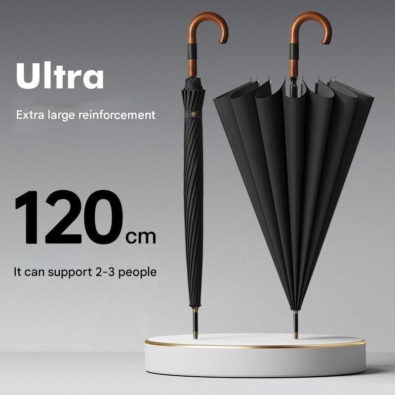 16-rib Extra-large Hook Handle - Golf Umbrella Large recension och pris