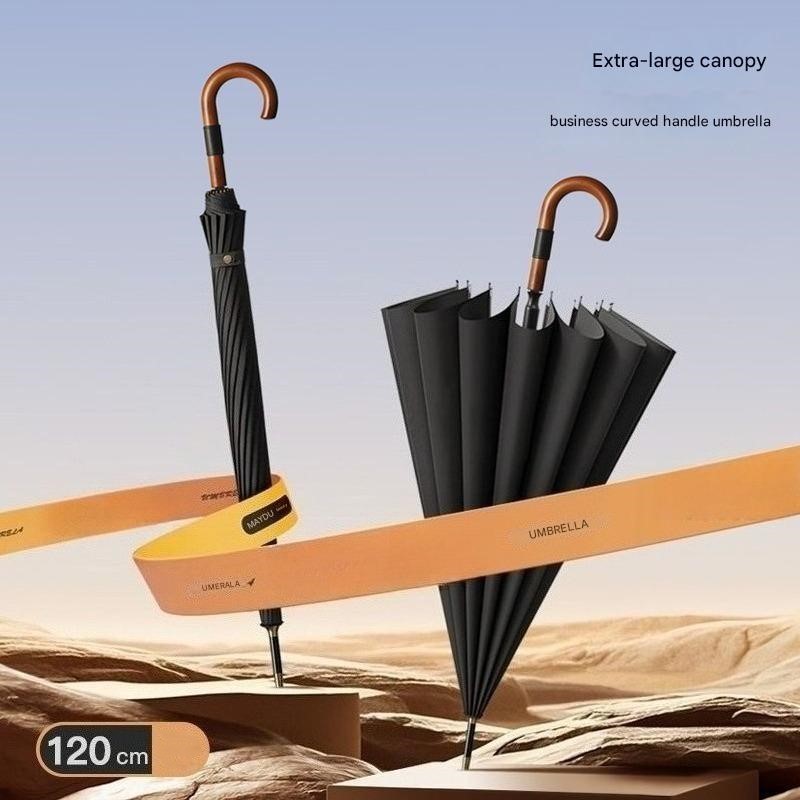 16-rib Extra-large Hook Handle - Golf Umbrella Large recension och pris