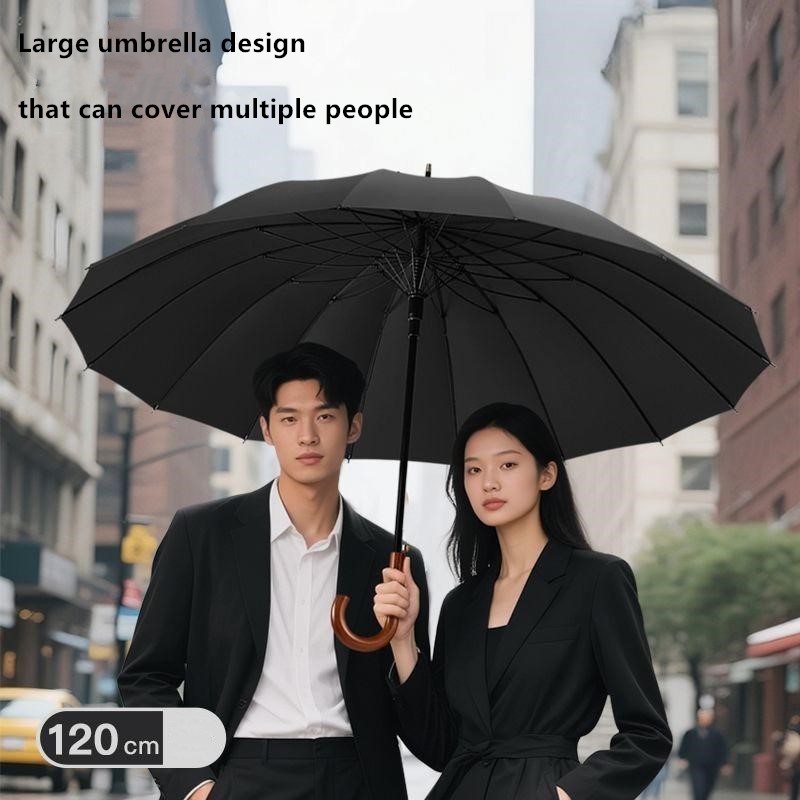 16-rib Extra-large Hook Handle - Golf Umbrella Large recension och pris