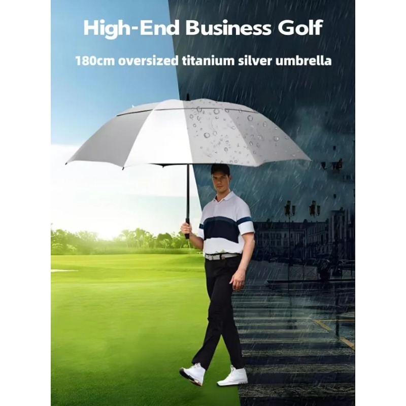 Automatic Ultra-Large Umbrella - Golf Umbrella Large recension och pris