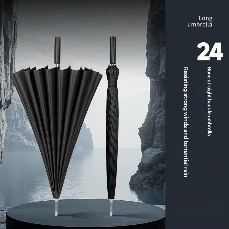  24 Bone Reinforced Black Glu - Golf Umbrella Large recension och pris